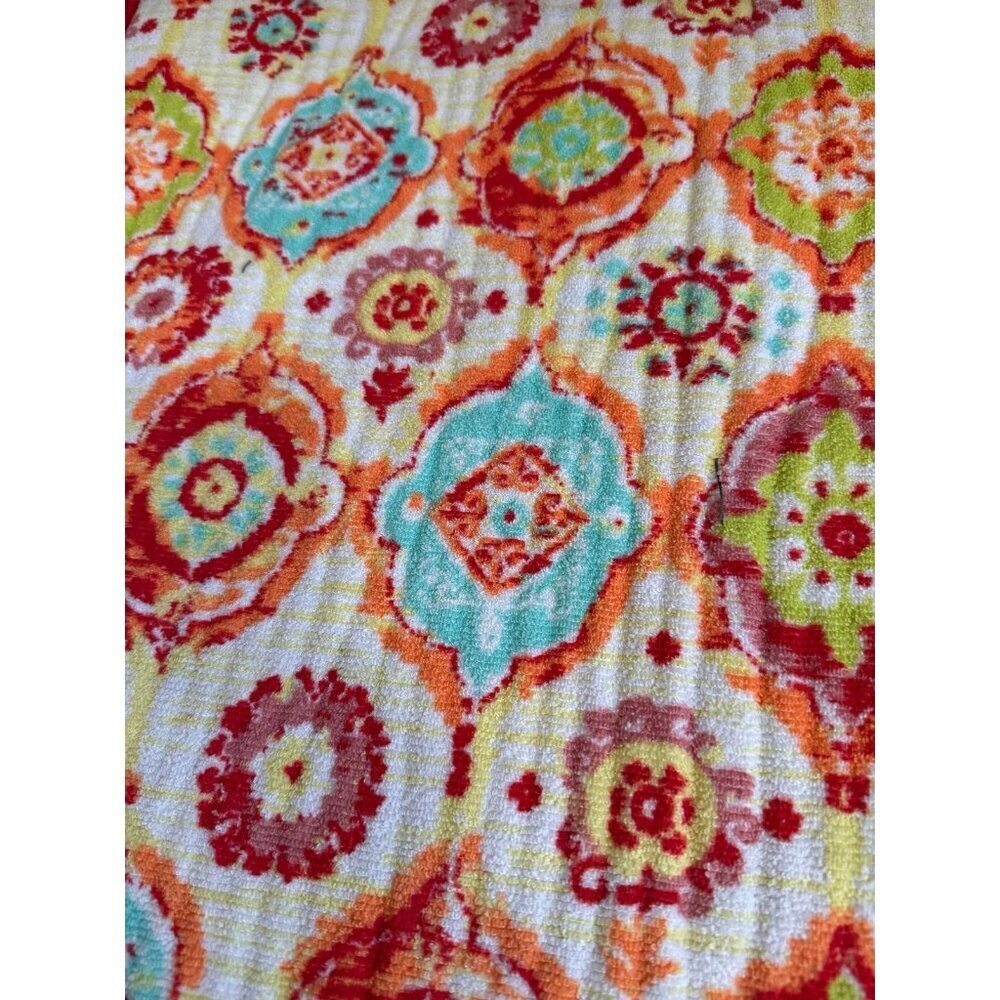 Fiesta Colorful Floral Kitchen or Bath Mat - Picture 5 of 9